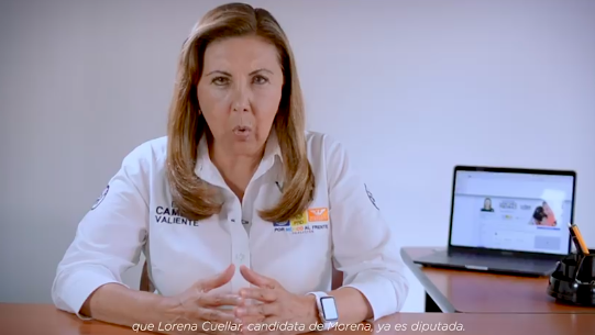 ‘Quiero informarte que Lorena ya es Diputada’, nuevo spot de Guadalupe Sánchez Santiago